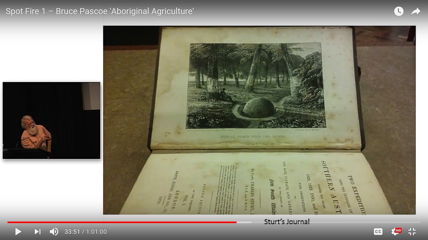 Bruce_Pascoe_and_Sturt's_Journal_with_Illustrations